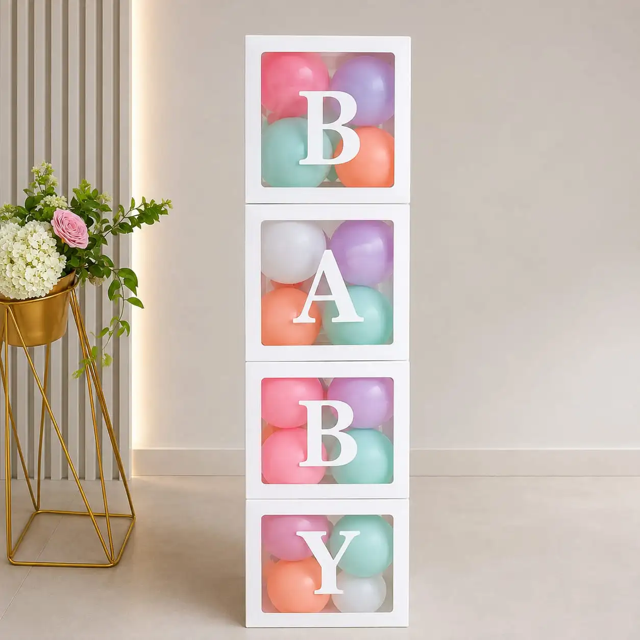 BABY Written Blloon Box